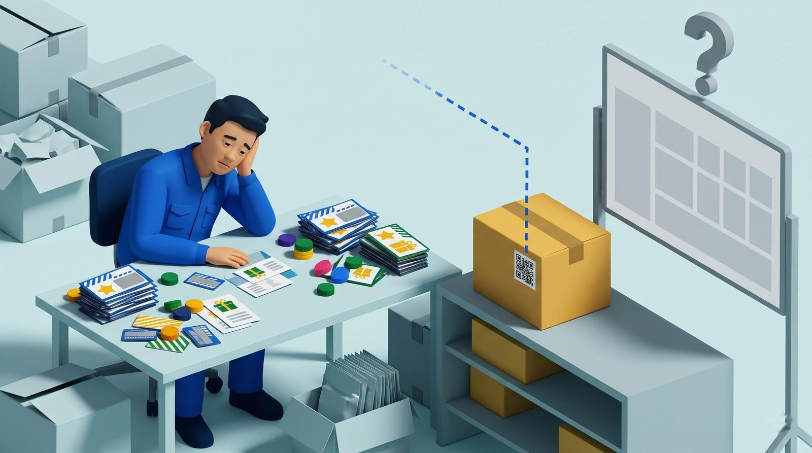 Khuyến mãi in rời không gắn với tem, doanh nghiệp không biết hàng được mua ở đâu